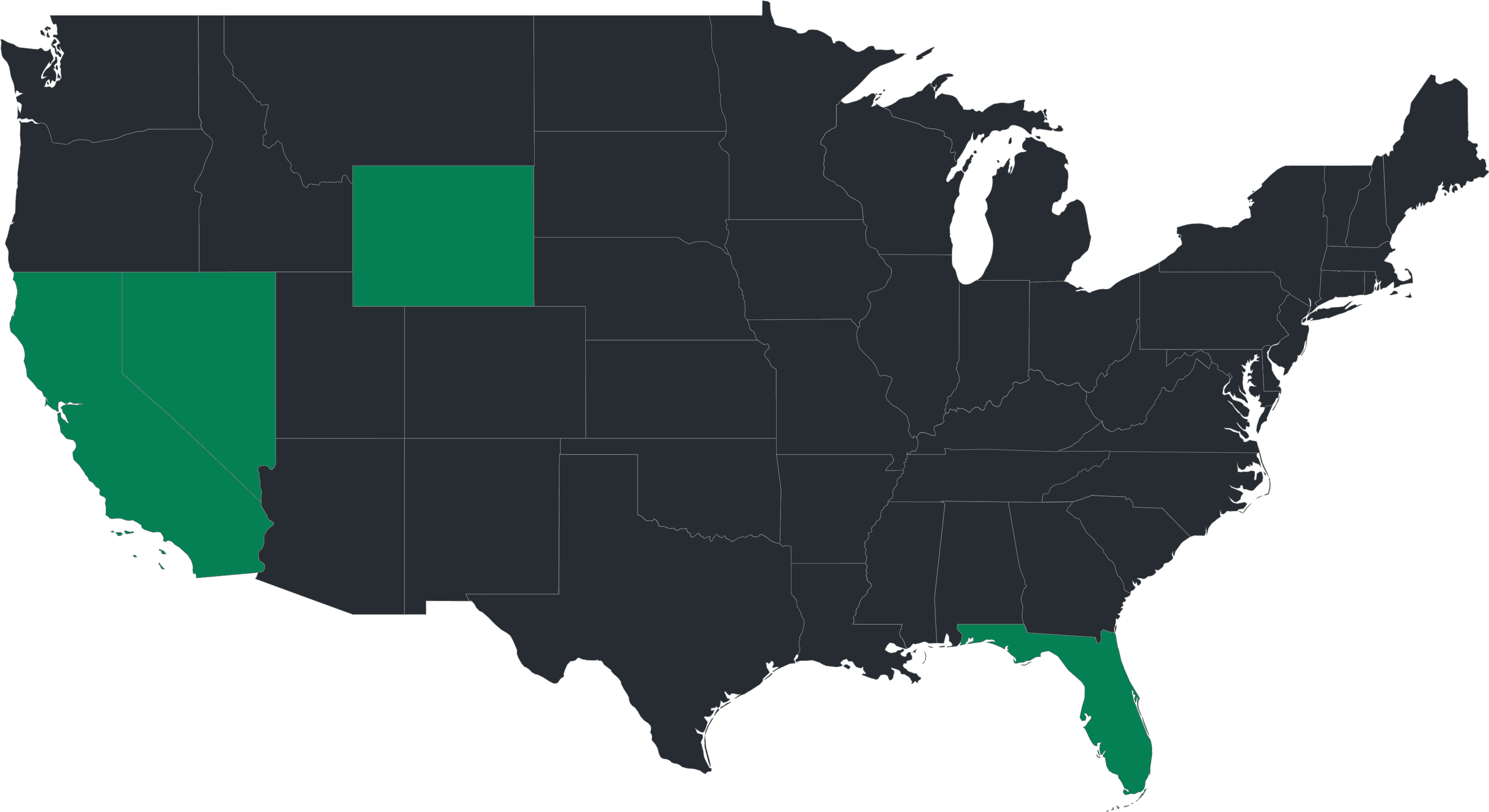 Map of the United States